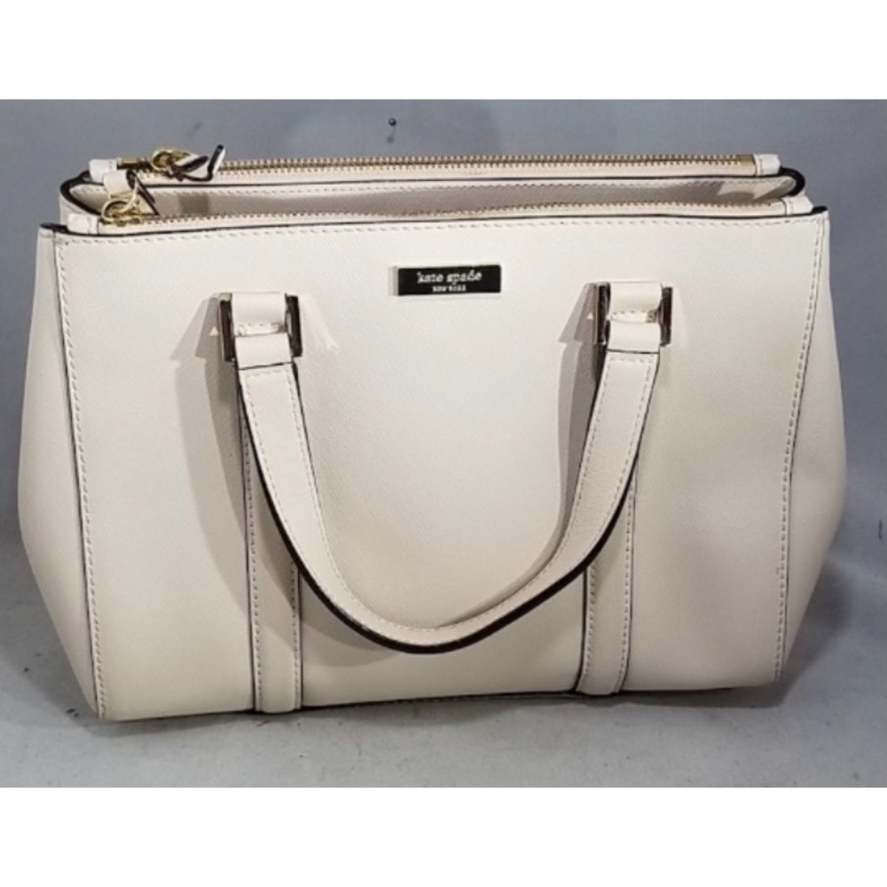 KATE SPADE Newbury Lane Small Loden Leather Satchel NWOT + Free Fashion Jewel
